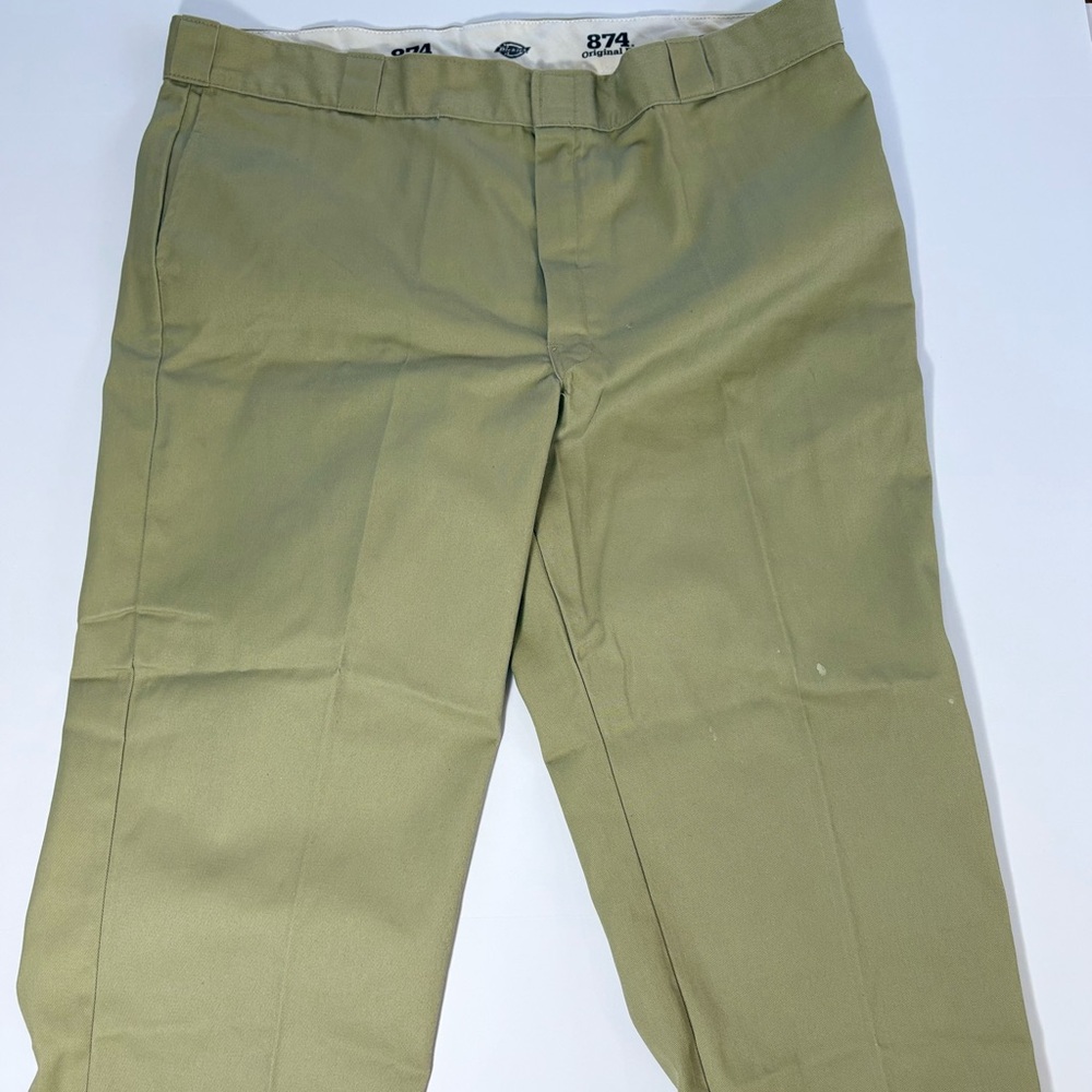 Dickies Men's Olive Chinos